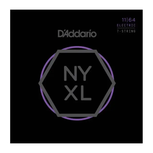 D'Addario NYXL1164 Χορδές 7άχορδης Ηλεκτρικής Κιθάρας