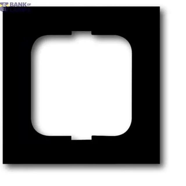 1721-885K Cover Frame future® linear black matt