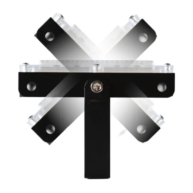 LIGHT4ME IP UV PANEL panel ultraviolet floodlight 50 × 0.5W UV LED power switch mounting bracket AC power supply 3