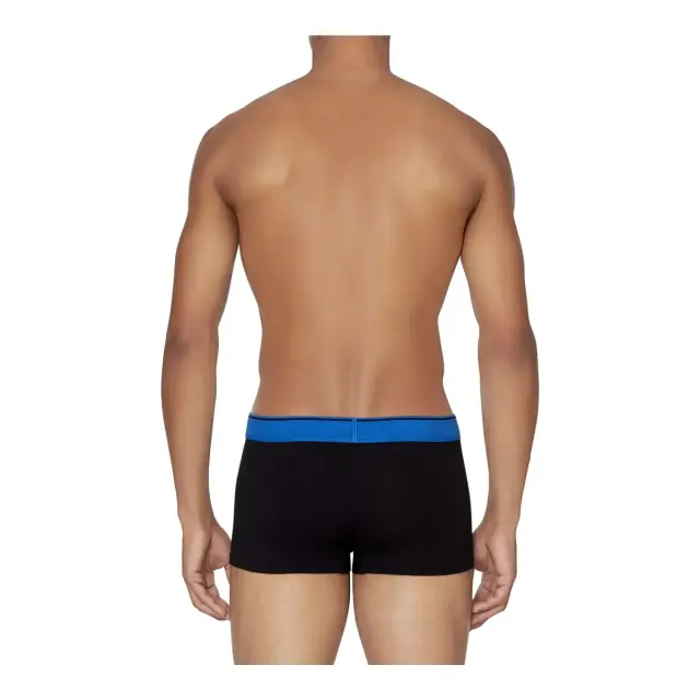 Diesel Ανδρικό Boxer Damien Contrast Denim Division Logo - Τριπλό Πακέτο, Χρώμα Black BRY - S 3