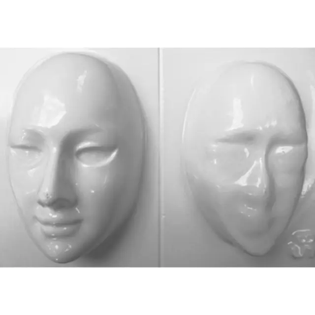 Καλούπι γύψου 18x29cm, faces