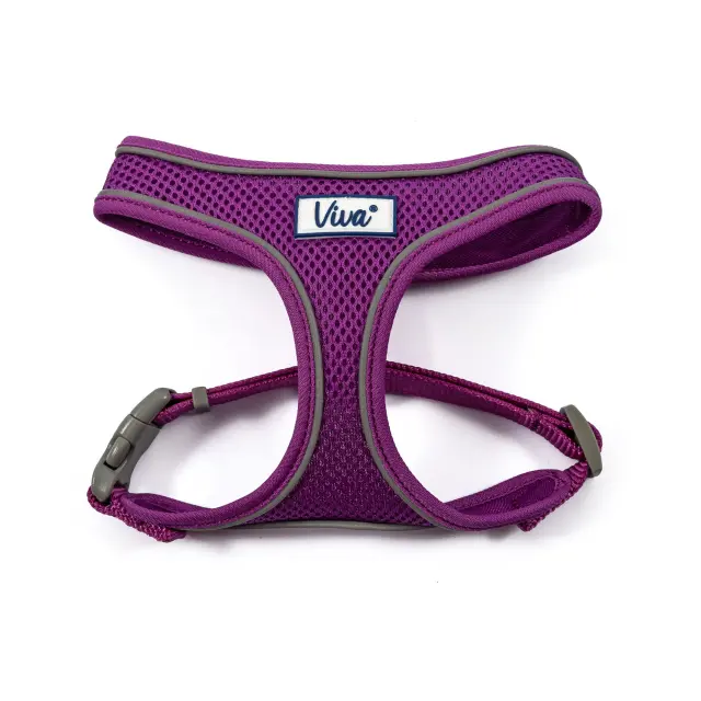 Ancol Περιστήθιο Mesh Comfort Ανακλαστικό Μωβ L 53 74 cm Μωβ