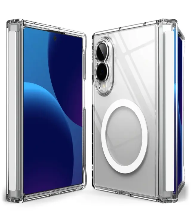Ringe® Fusion Flap Magsafe Θήκη για Galaxy Fold 8-Clear 2