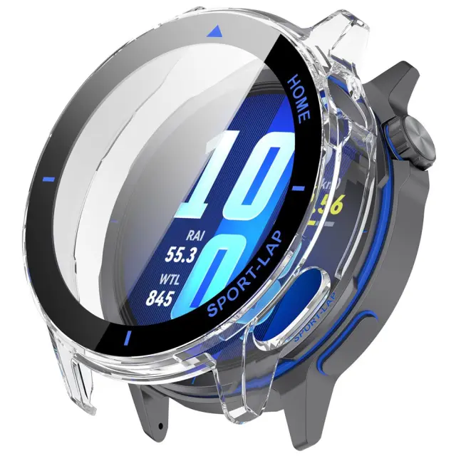 Techsuit - Defense360 Pro + Screen Protector - Huawei Watch GT Runner 2 - Clear