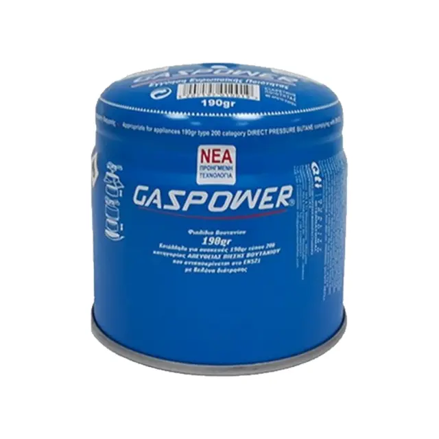GASPOWER Φιάλη Γκαζάκι Ανταλλακτικό 190g