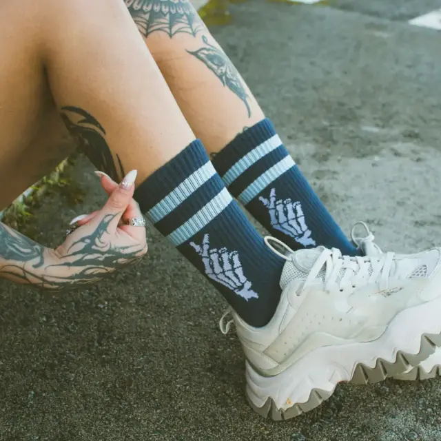 AMERICAN SOCKS Mid High Luv You 2