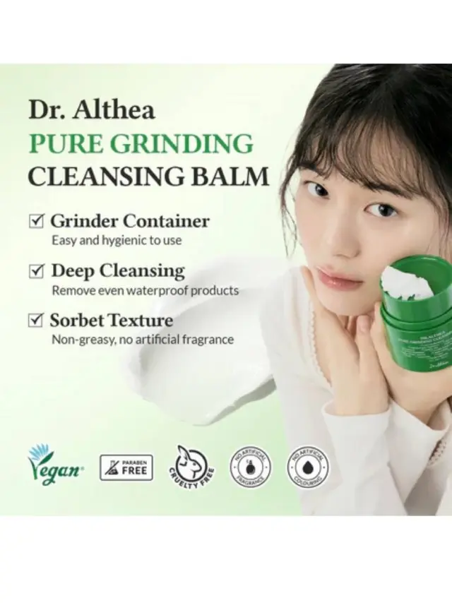Dr. Althea Pure Grinding Cleansing Balm Καθαρισμού για Ευαίσθητες Επιδερμίδες 50ml 2
