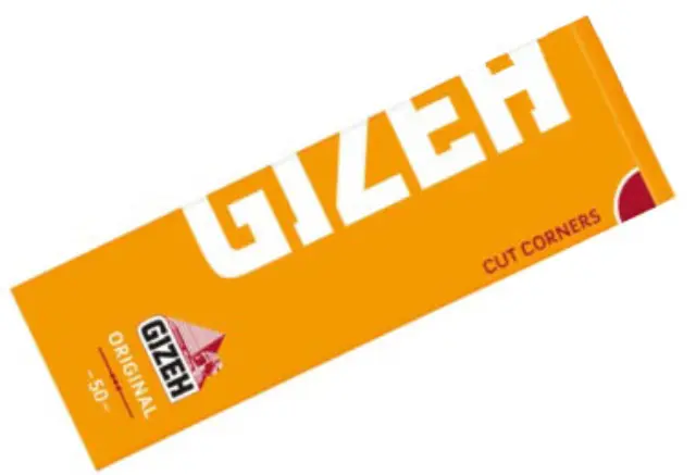 GIZEH Χαρτάκια Yellow Original 50φ. - Κίτρινο