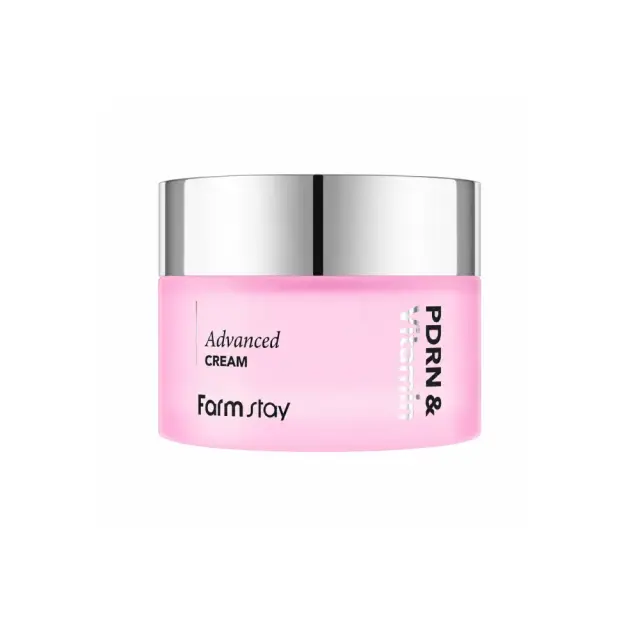 Farmstay PDRN & Vitamin Advanced Cream Αντιγηραντική Κρέμα Προσώπου με PDRN και Σύμπλεγμα Βιταμινών, 50ml