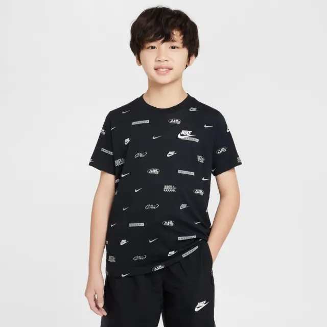 Nike Sportswear Tee ΠΑΙΔΙΚΗ ΜΠΛΟΥΖΑ (HM5851-010) - Μαύρο - M 10-12 ετών