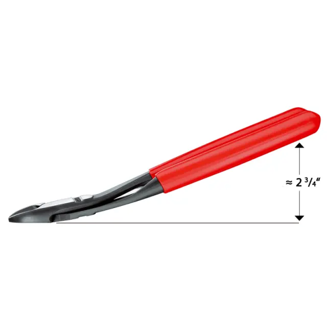 Knipex 7421200 Πλαγιοκόφτης ψιλή μόνωση 200mm 2
