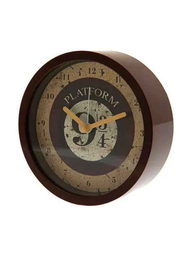 Επιτραπέζιο Ρολόι με Ξυπνητήρι Harry Potter Platform 9 3/4 3