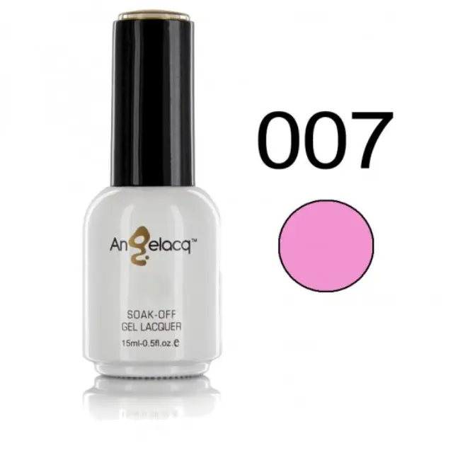 Ημιμόνιμο επαγγελματικό βερνίκι ANGELACQ 15ML - 0.5FL.OZ 007 Bore Rose