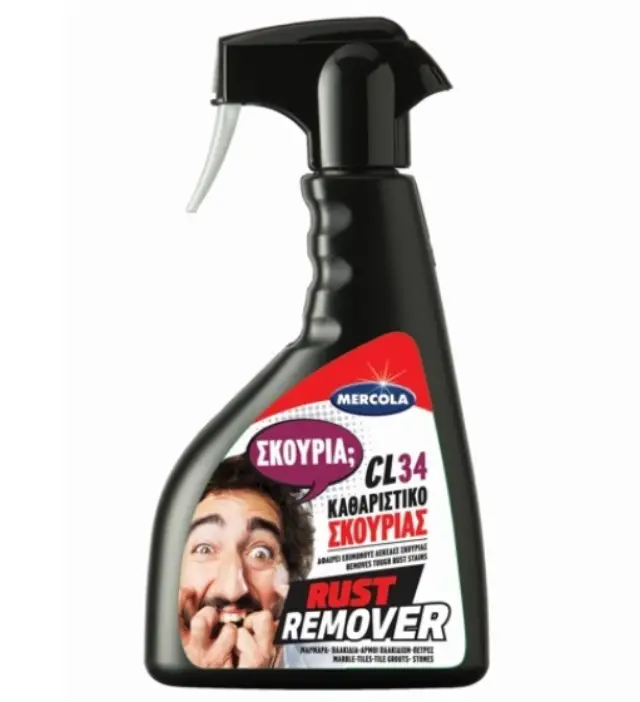 ΣΠΡΕΙ ΚΑΘΑΡΙΣΤΙΚΟ ΣΚΟΥΡΙΑΣ RUST MERCOLA CL 34 500ml