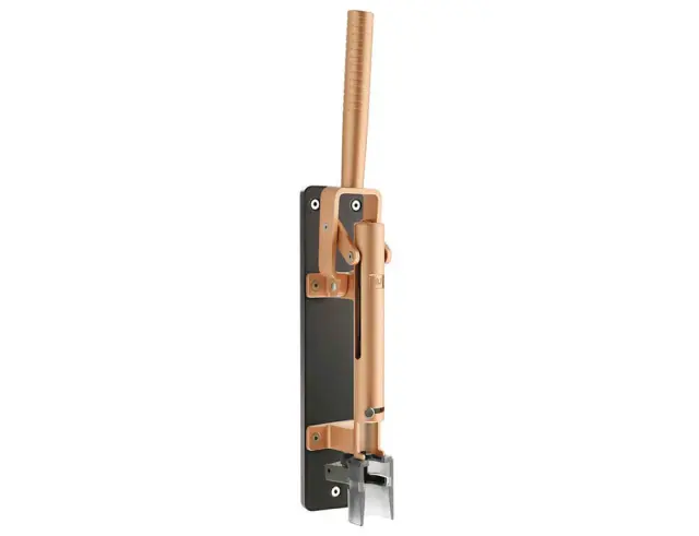 Επιτοίχιο τιρμπουσόν BOJ 110 LUX (01044304) με βάση, Ochre Brown 01044304 2
