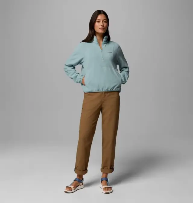 Columbia Vital Valley™ Crushed Blue – Γυναικεία Μπλούζα Fleece 1/2 Zip - 2155431-461 - XS 2