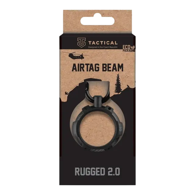 Tactical Airtag Beam Rugged 2.0 Black 2