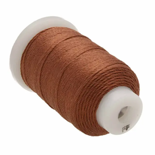 Κορδόνι 100% Μετάξι Ø0.38mm (NoFF) Brown - 105m