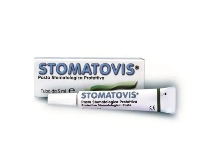 PharmaQ Stomatovis Paste Προστατευτική Πάστα για την Στοματική Κοιλότητα, 5ml