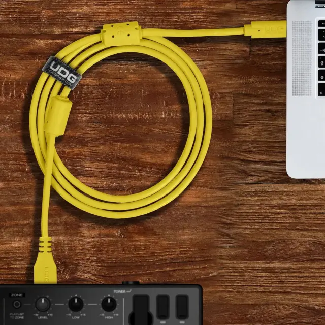 UDG U98001YL ULTIMATE CABLE USB 3.2 C-A YELLOW STRAIGHT 1,5M 3