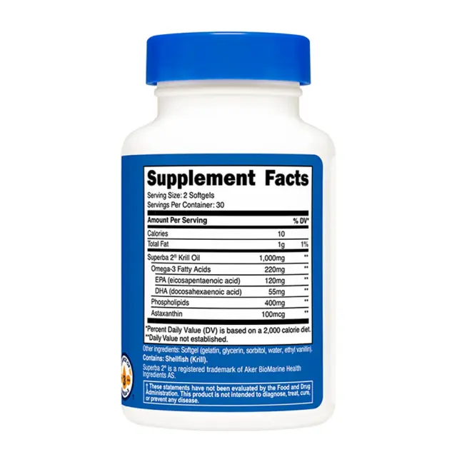Nutricost Krill Oil Complex 1,000 mg 2