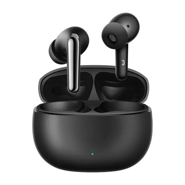 Joyroom JR-FN1 In-ear Bluetooth Handsfree Ακουστικά με Θήκη Φόρτισης Μαύρα