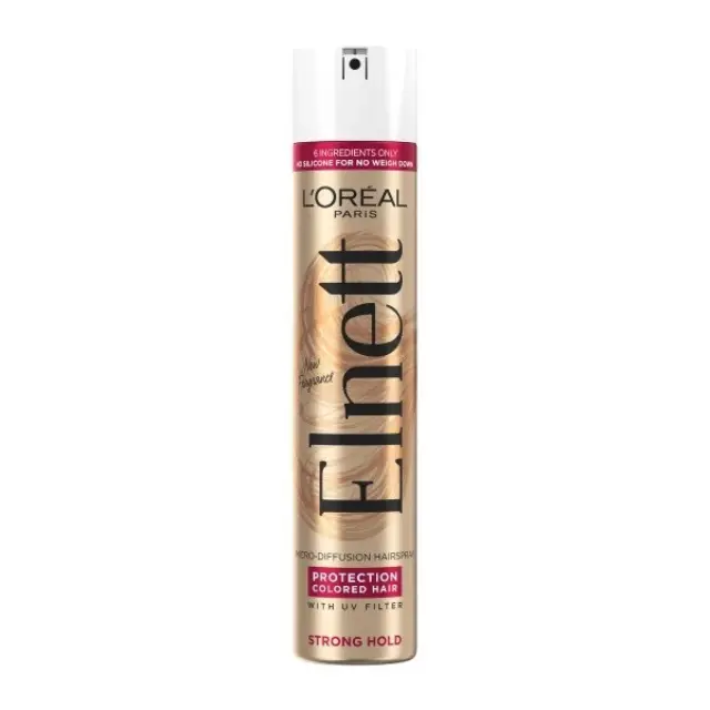 L’Oreal Paris Elnett Micro-Diffusion Protection Coloured Hair Strong Hold Hairspray 200ml