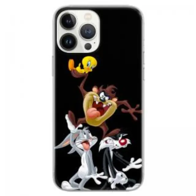 Θήκη Soft TPU Warner Bros Samsung Galaxy A54 5G Looney Tunes 001 Full Print Μαύρο N64124 2