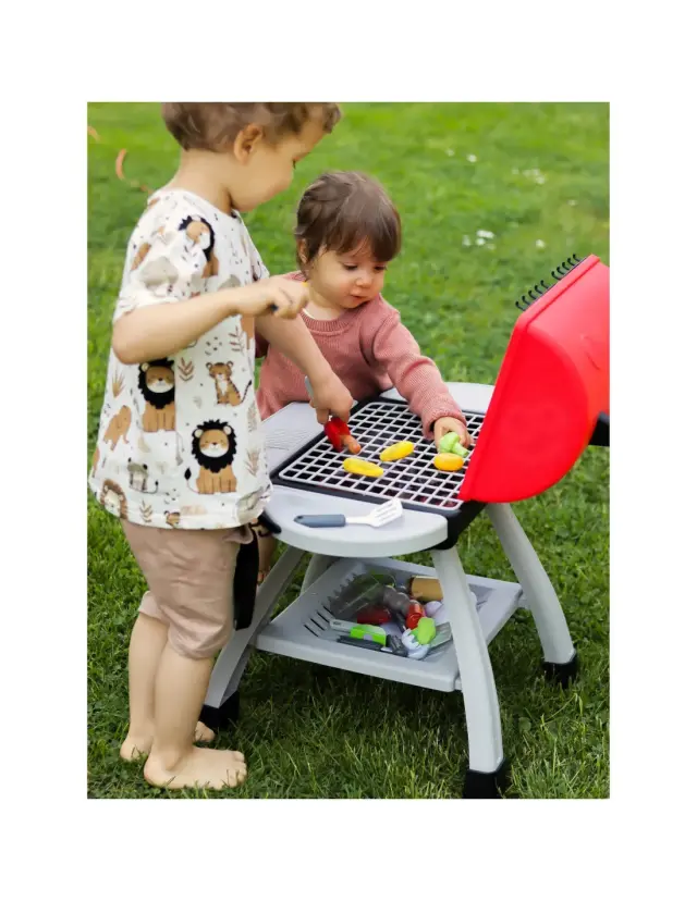 Woopie Διαδραστική Παιδική Ψησταριά BBQ XL 41τμχ με Ατμό & LED 2