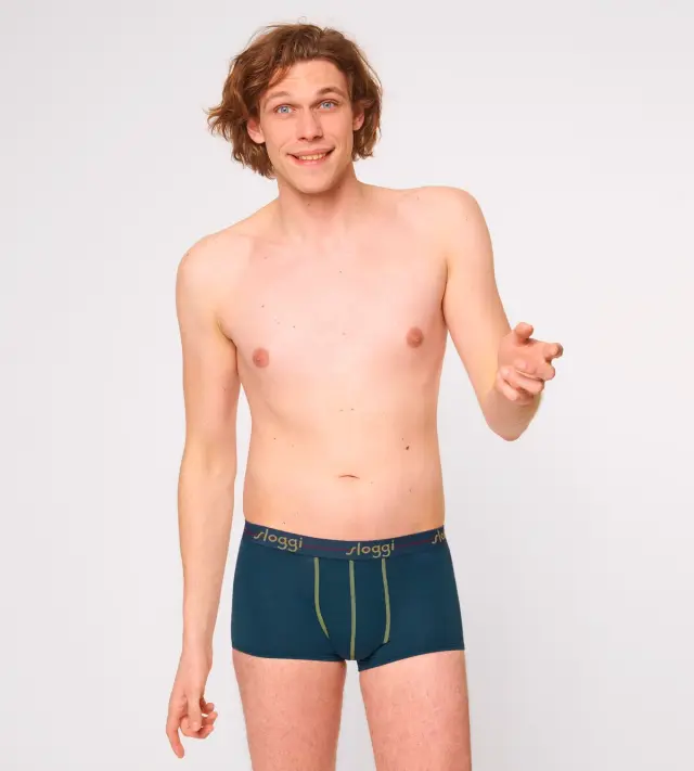 Sloggi Men Μποξεράκια Start Hipster Συνδυασμός Μπλε Μελανζέ 2-Pack 2