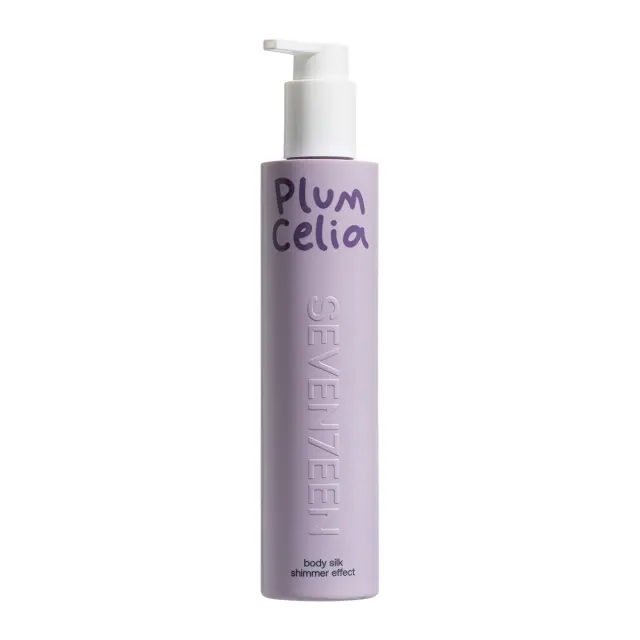 Seventeen Plum Celia Body Silk Shimmer Effect Γαλάκτωμα Σώματος 250ml