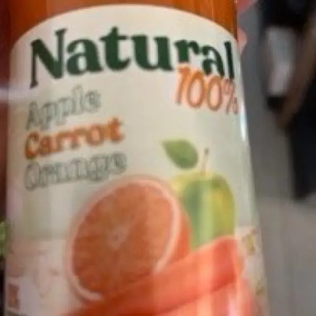 Naturals Frutex Φυσικός Χυμός με γεύση Καρότο-Μήλο-Πορτοκάλι 200ml