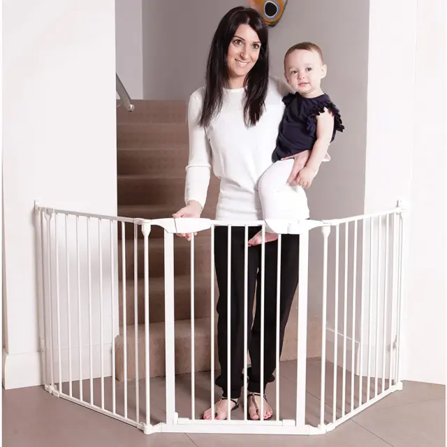 Πόρτα Ασφαλείας DreamBaby Discovery 3 Panel White BR79495 3