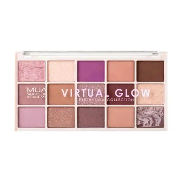 Mua Makeup Academy Eyeshadow Pallette Virtual Glow 15 Shade 12g