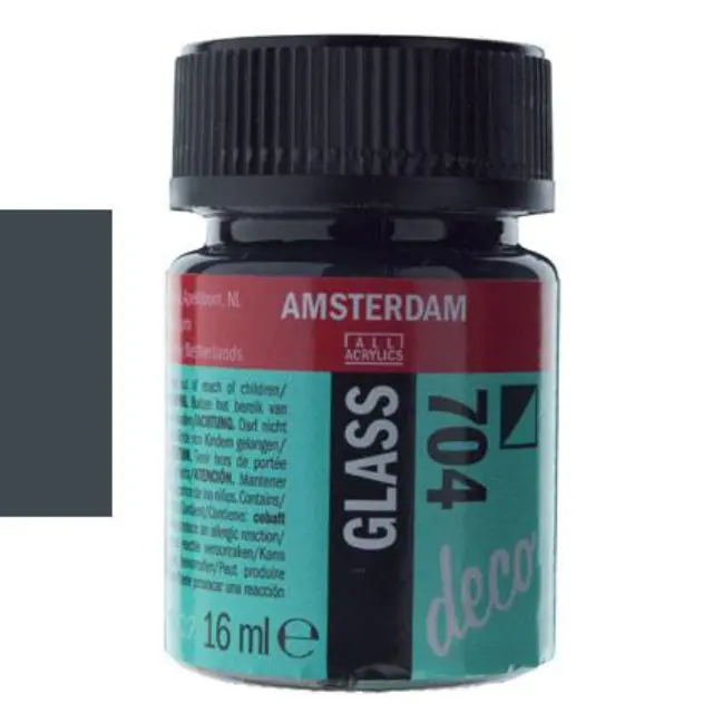 Amsterdam Glass 16ml Νο704 Γκρι