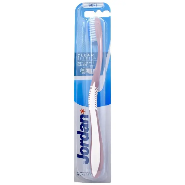 Jordan Clean Between Οδοντόβουρτσα Soft (Τυχαία Επιλογή) 1τμχ