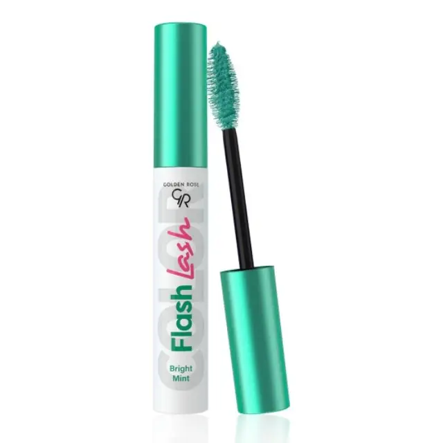 Golden Rose Flash Lash Colored Mascara 9ml 01-BRIGHT MINT