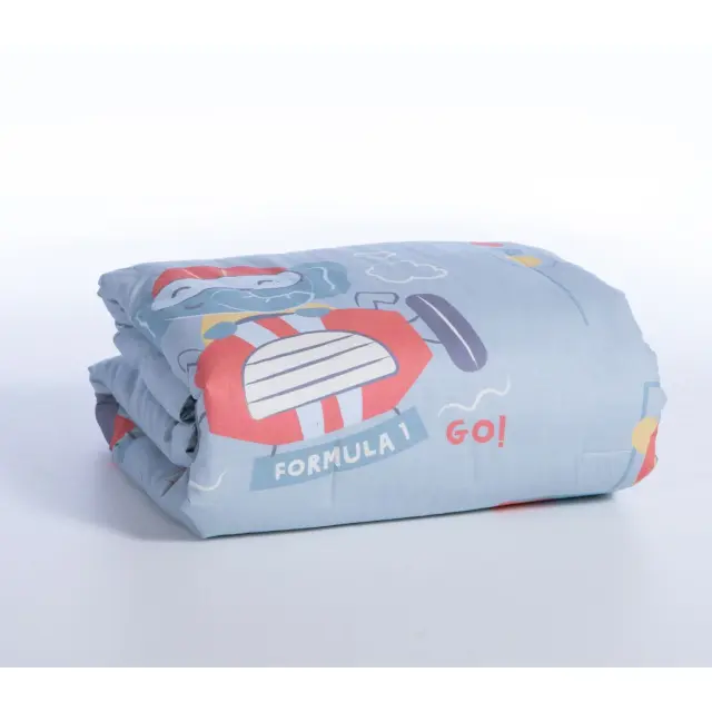 ΒΡΕΦΙΚΟ ΚΟΥΒΕΡΛΙ SUPER BOY 110Χ140 NEF-NEF HOMEWARE, ΥΦΑΣΜΑ:100%BAMB-ΕΣΩΤ:100%ΠΟΛ - BLUE (039599) 3