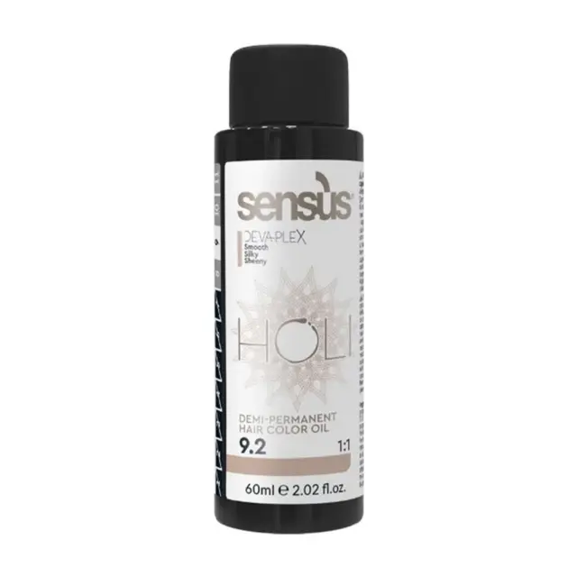 Holi-9.2 Ημι-Μόνιμη Βαφή - Very Light Biege Blonde - Πολύ Ανοιχτό Μπεζ Ξανθό 60ml - Sensus