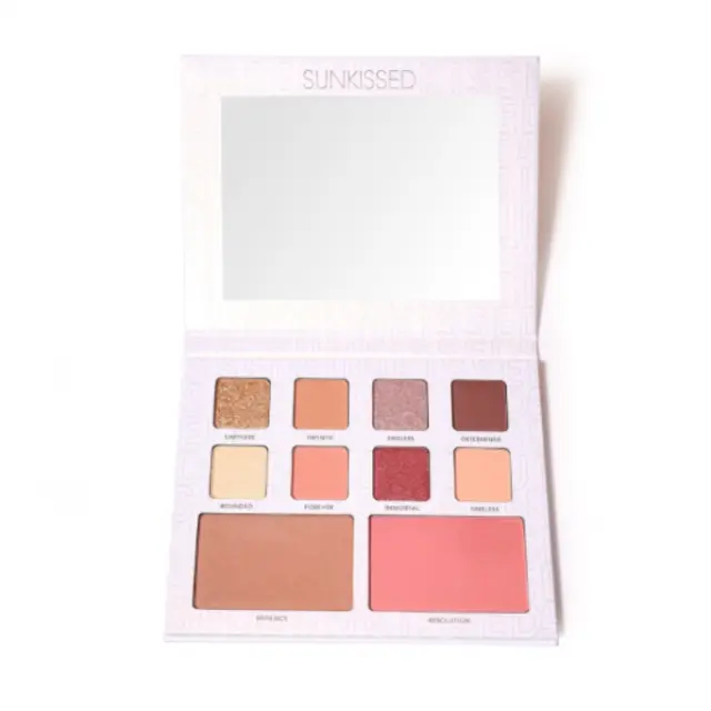 Sunkissed Infinite Radiance Face Palette 21g: Bronzer & Blush & Highlighter & Contour