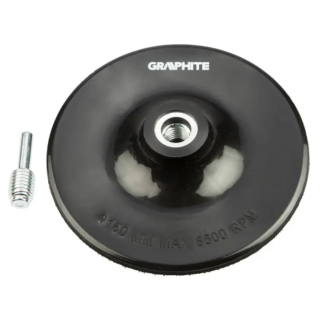 Ελαστικός Δίσκος Graphite (Με Βέλκρο 125 mm, Σταθερός)