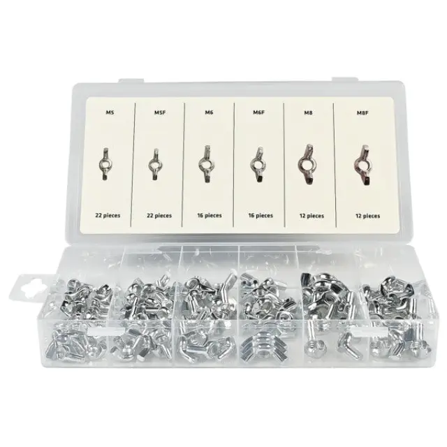 Butterfly nut set 100 pieces