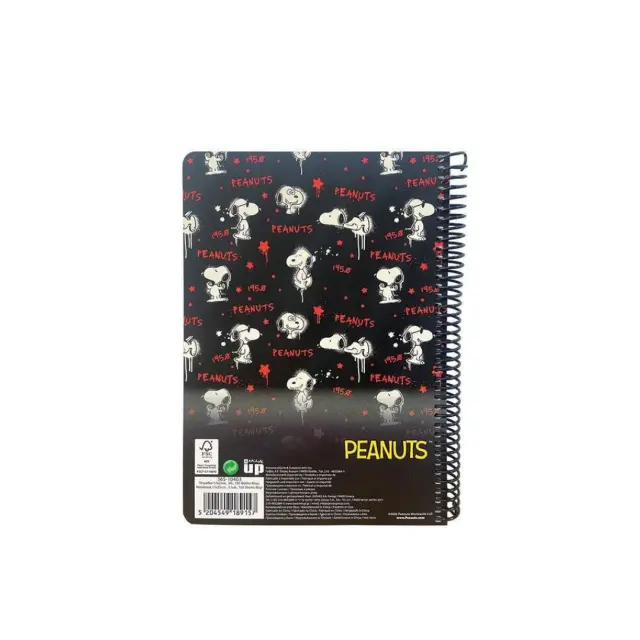 BMU Τετράδιο Peanuts Σπιράλ B5 3θ/105φ: Snoopy (2 σχέδια) Σχέδιο 2 2