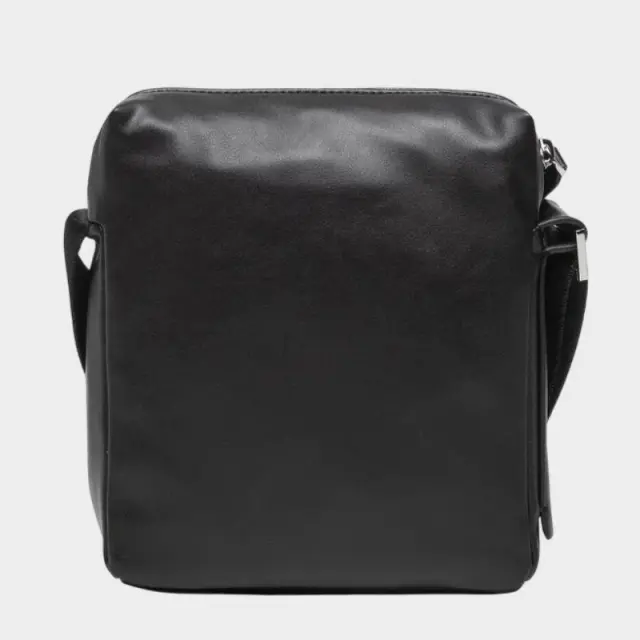 Calvin Klein - Δερμάτινη Ανδρική Τσάντα Ώμου / Χιαστί K50K509567-BAX σε Μαύρο χρώμα 2