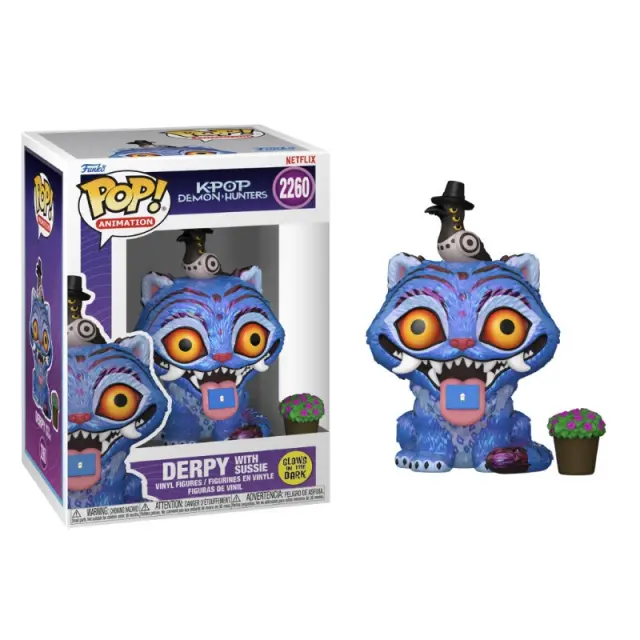 Φιγούρα Funko POP! Animation: KPOP Demon Hunters - Derpy With Susie (GITD) #2260