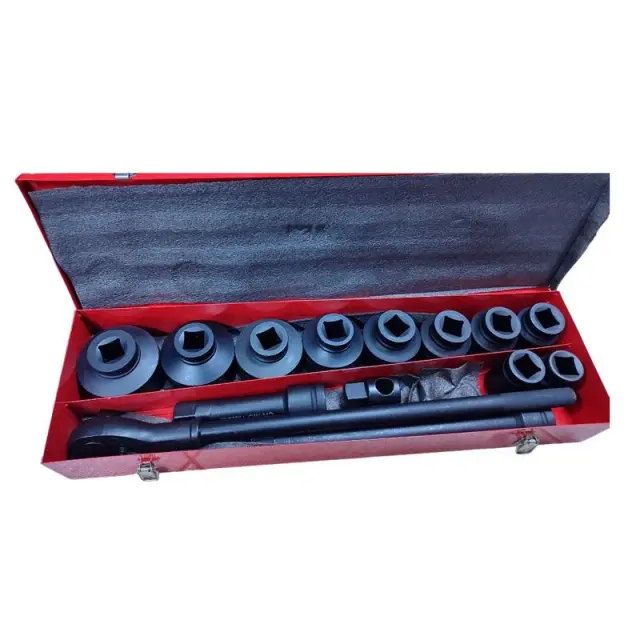 Σετ Κλειδιά Καρυδάκια Για Φορτηγά 15τεμ. 1"- Impact socket set 089103
