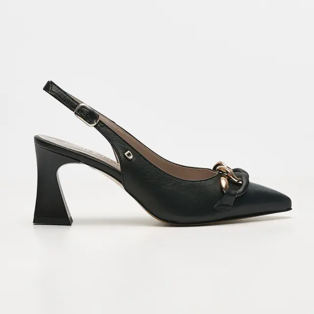 Donna Serena Πέδιλα Γυναικείο δέρμα Μαύρο DSE/5148 NERO