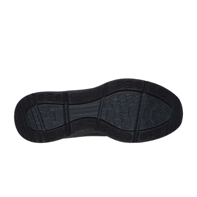 SKECHERS Arch Comfort Pu Speckled Lace Up Γυναικεία ανατομικά Παπούτσια για Περπάτημα Μαύρo 3