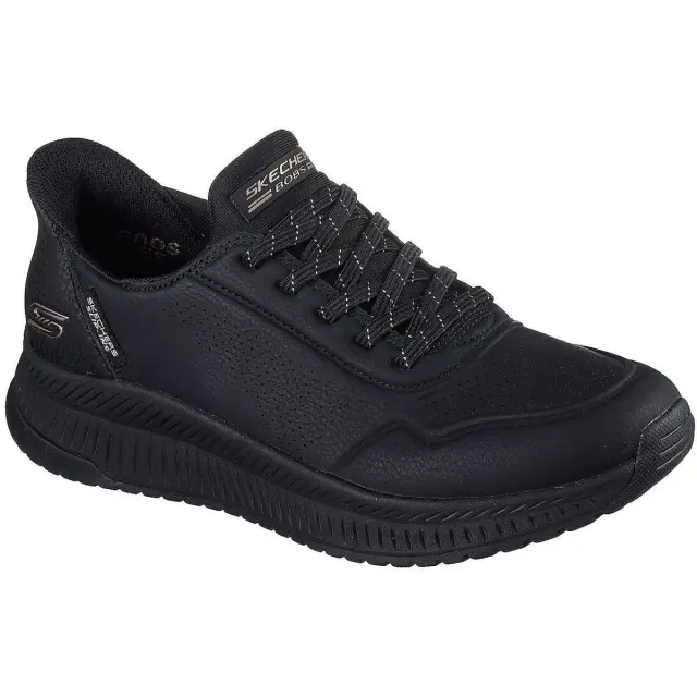 Γυναικεία Ανατομικά Sneakers Skechers Bobs Squad 117740/BBK Μαύρη Μαύρο - 38,5 2