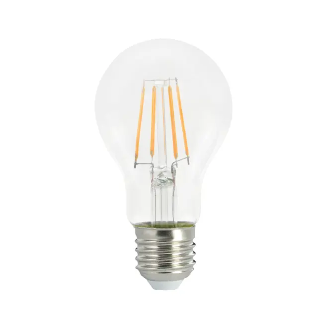 LED FILAMENT A60 4,5W 2700K 360° 198-250V AC 470LM RA80 E27 2YEARS ΔΙΑΦΑΝΟ 108X60mm / ELIORK45WW